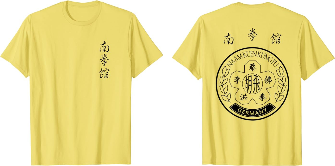 Naam Kuen Kung Fu Classic T-Shirt Design