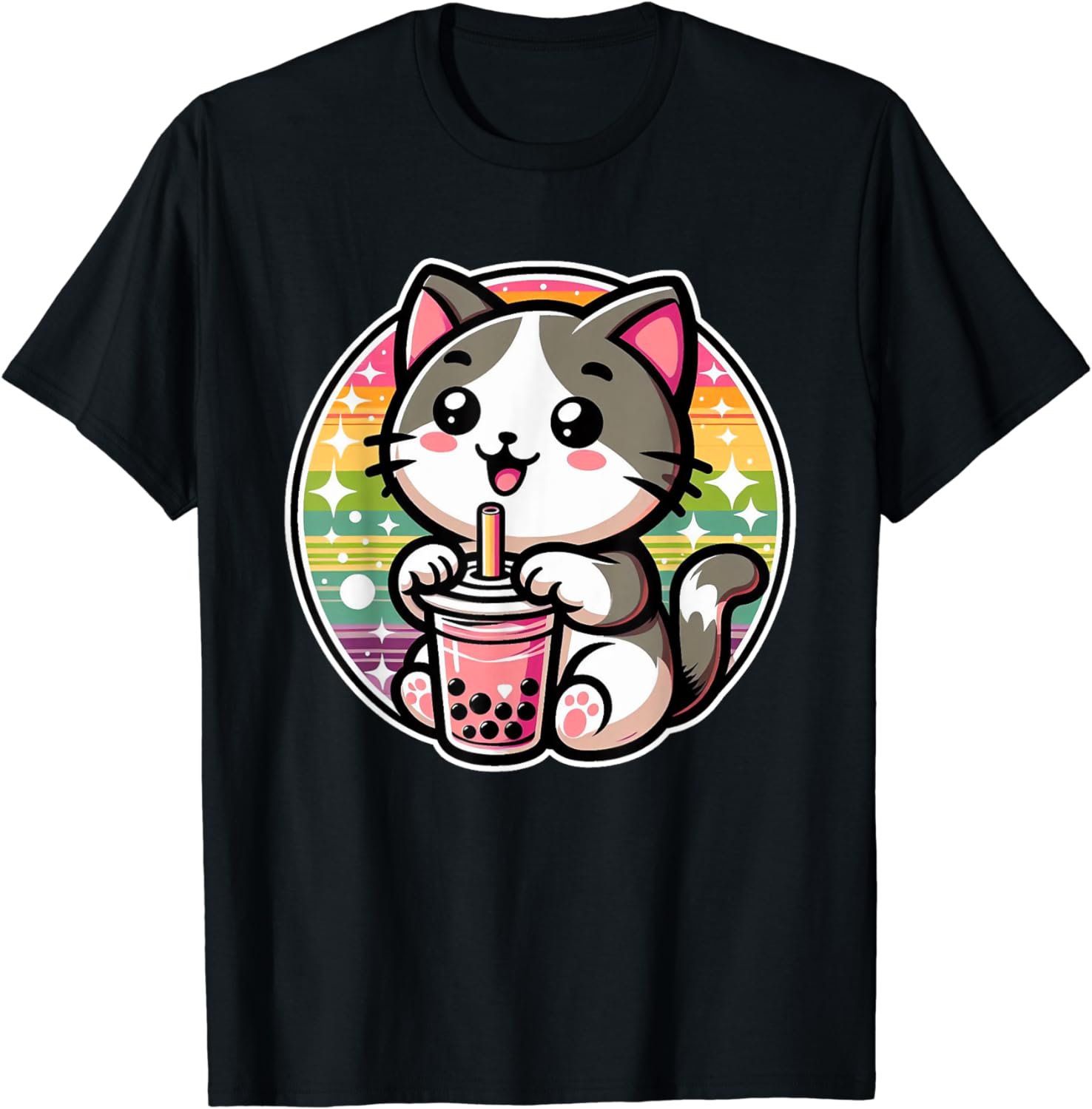 Kitty Cat Bubble Tea Shirt