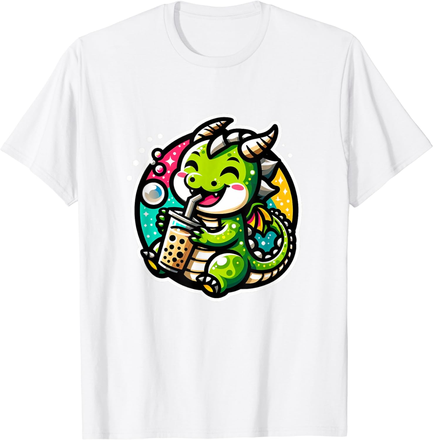 Green Dragon Bubble Tea T Shirt