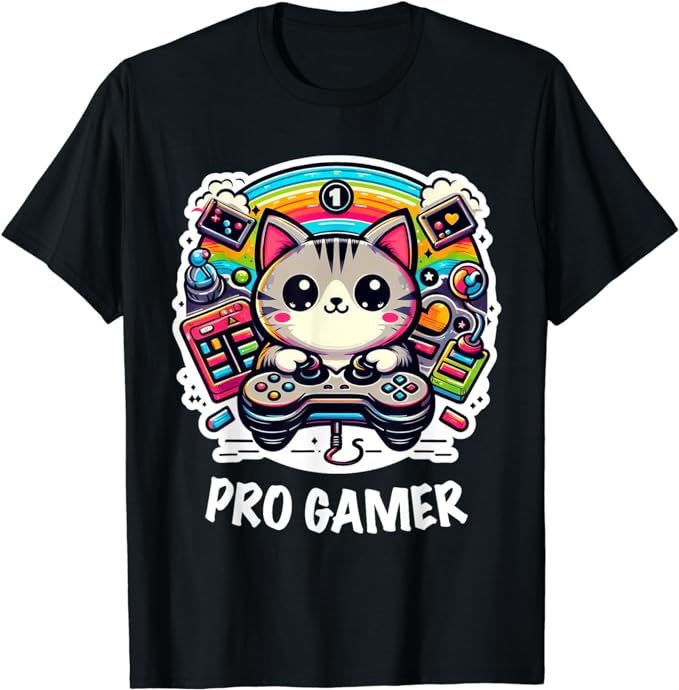 Pro Gamer Cat Shirt