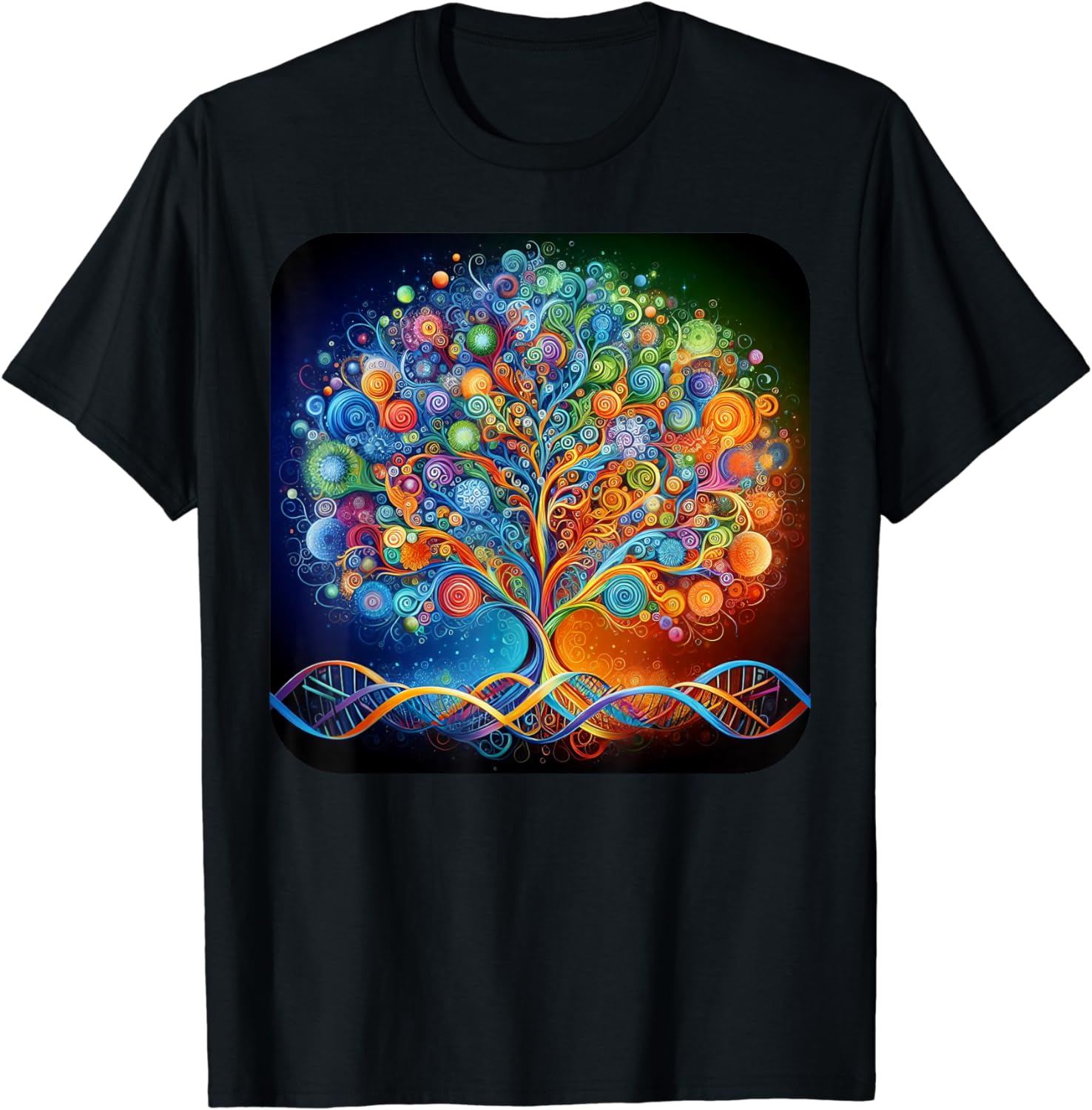 Tree Of Life with DNA roots Shirt