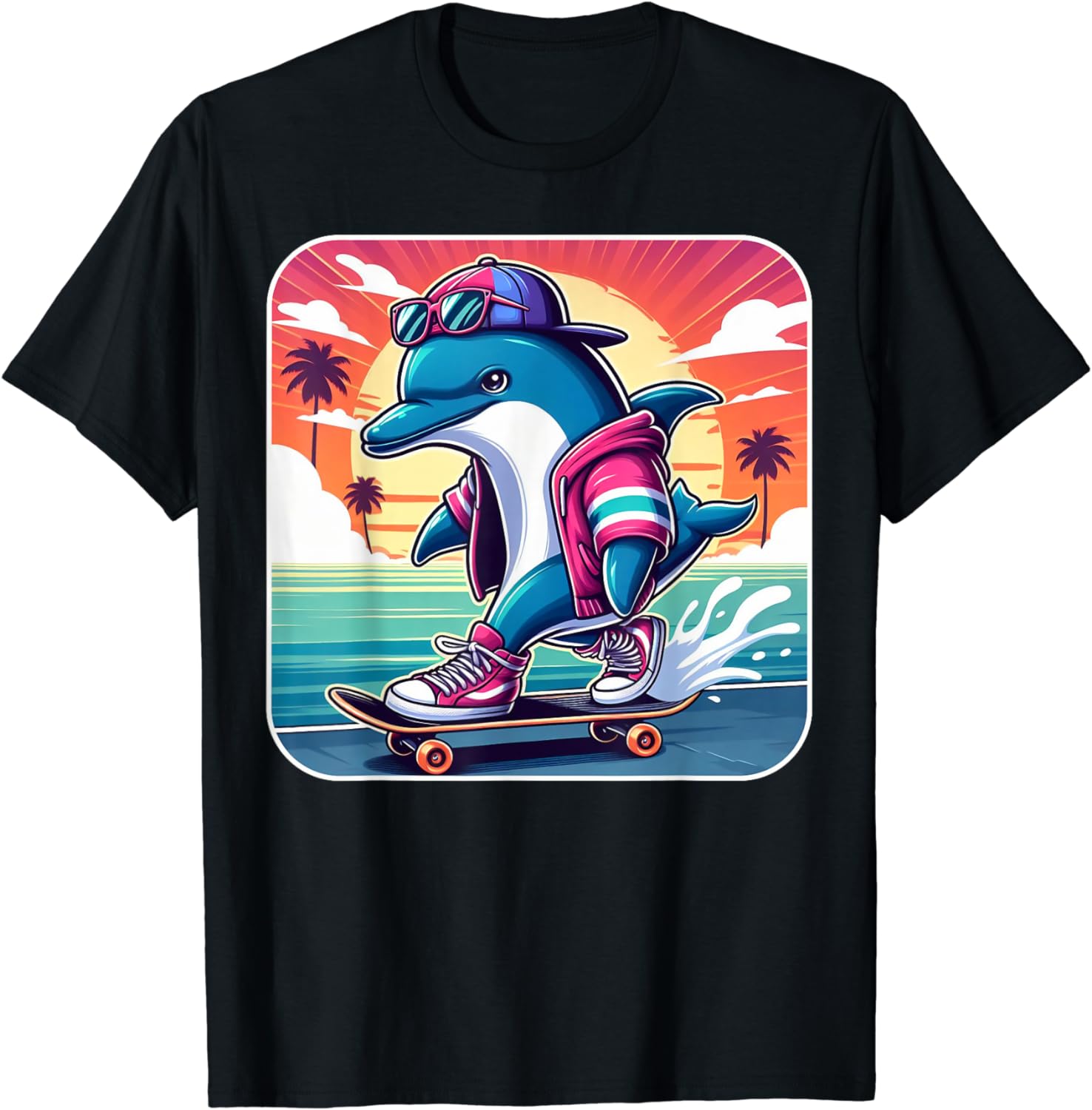 Skater Dolphin Shirt